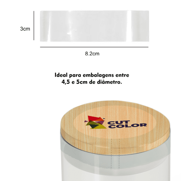 Lacre Termo Encolhível - Pote 70ml