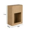Caixa Fundo Automático COD: 108B/2 - 11x8x4,5cm - com visor vazado