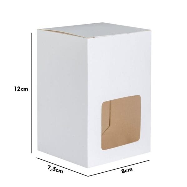 Caixa Fundo Automático COD: 109B/2 - 12x8x7,5cm - com visor vazado - Imagem 4