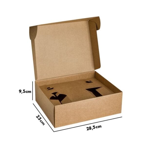 Caixa Moldura COD: 044K - 9,5x28,5x23cm - com berço exclusivo