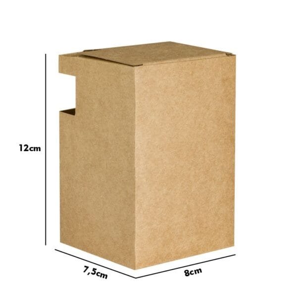 Caixa Fundo Automático COD: 109B/3 - 12x8x7,5cm - com suporte para vareta