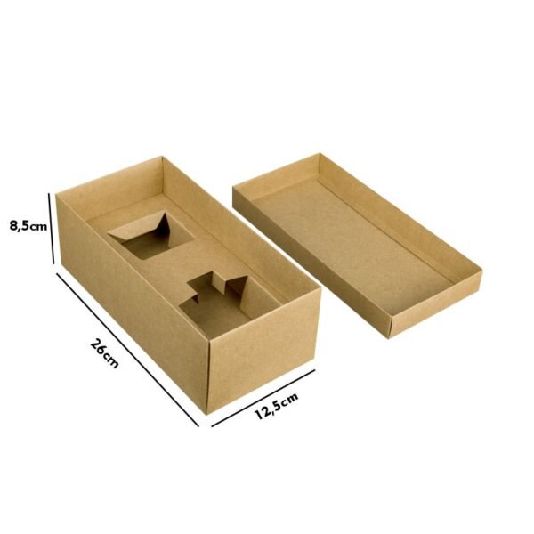 Caixa Kit 045K - 8,5x12,5x26cm com berço exclusivo