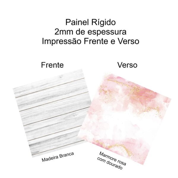 Painel Fotográfico - frente e verso - SOB ENCOMENDA 01 - 58x58cm - UNID - Image 2