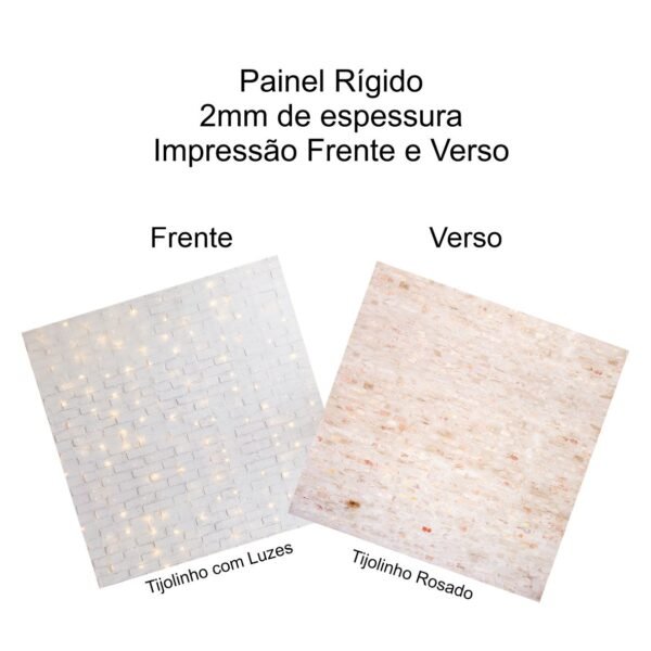 Painel Fotográfico - frente e verso - SOB ENCOMENDA 02 - 58x58cm - UNID - Image 2