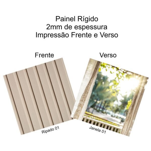 Painel Fotográfico - frente e verso - SOB ENCOMENDA 03 - 58x58cm - UNID - Image 2
