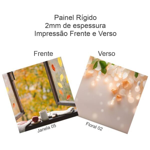 Painel Fotográfico - frente e verso - PRONTA ENTREGA 12 - 58x58cm - UNID - Image 2