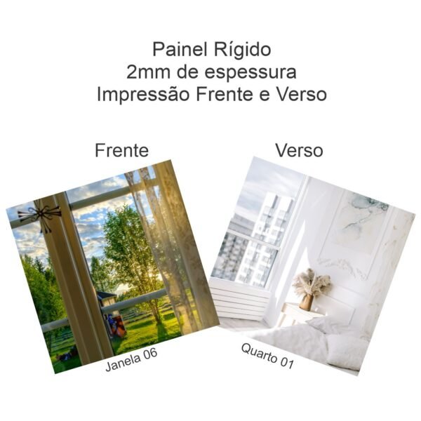Painel Fotográfico - frente e verso - SOB ENCOMENDA 13 - 58x58cm - UNID - Image 2