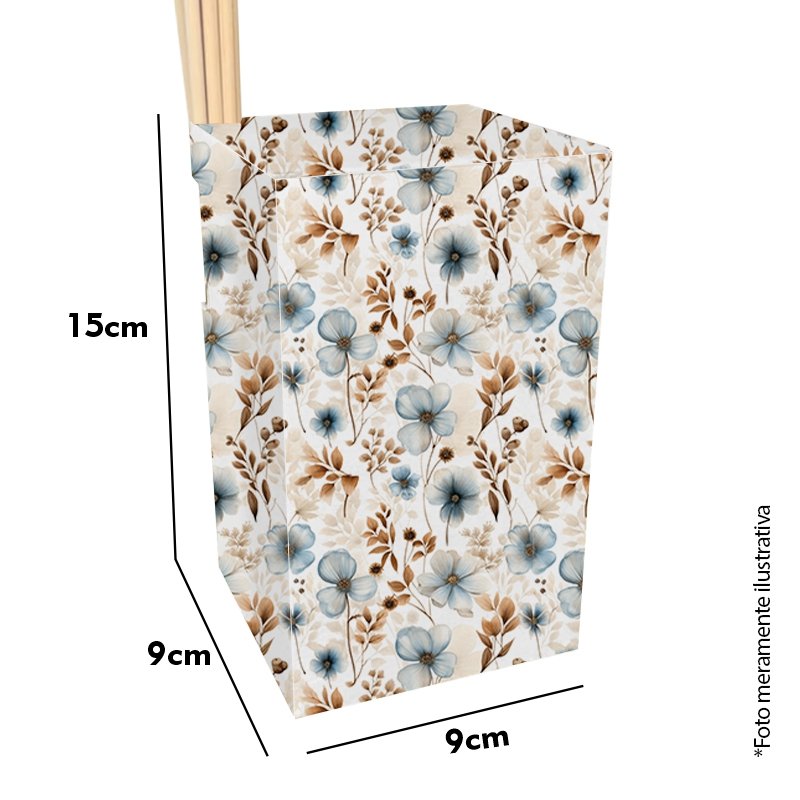 Caixa Floral - COD: 025C – 15x9x9cm - 10 unid - Imagem 2