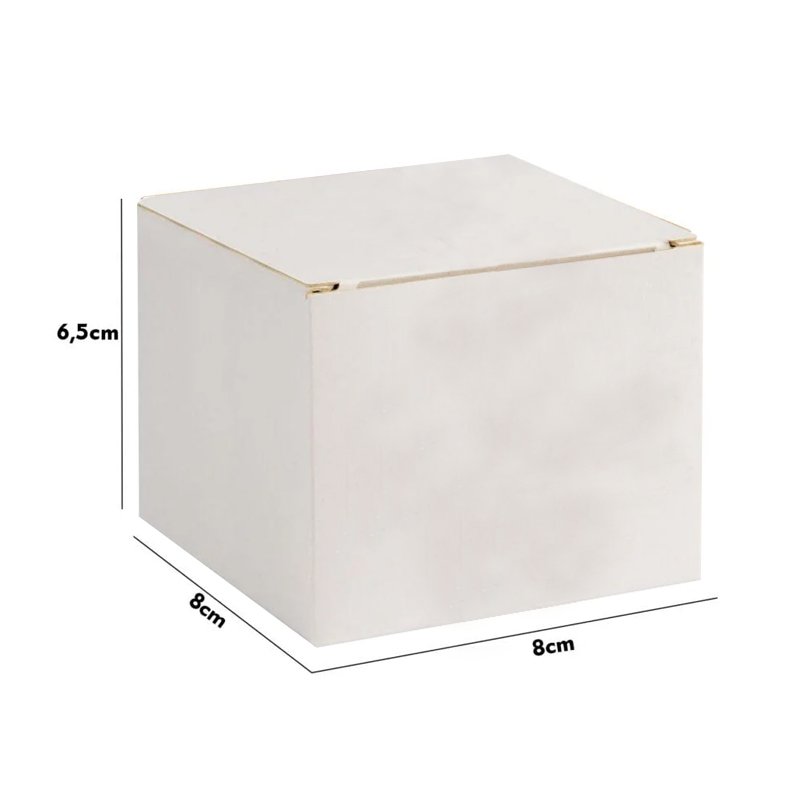 Caixa Cubo Baixa COD: 031C/0 - 6,5x8x8cm - 10 unid - Imagem 4