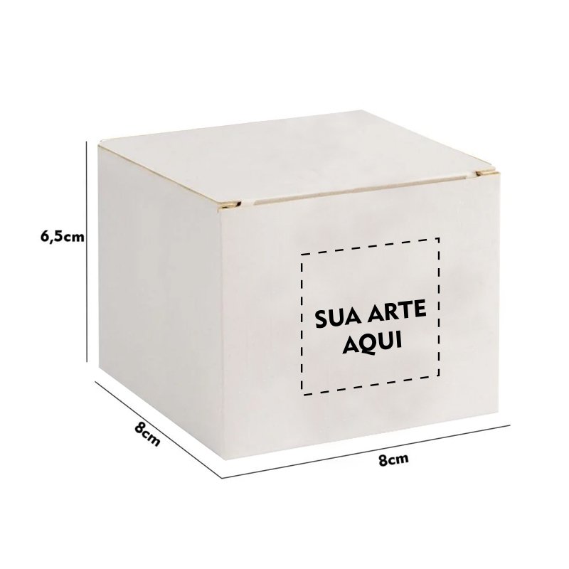 Caixa Cubo Baixa COD: 031C/0 - 6,5x8x8cm - 10 unid - Imagem 2