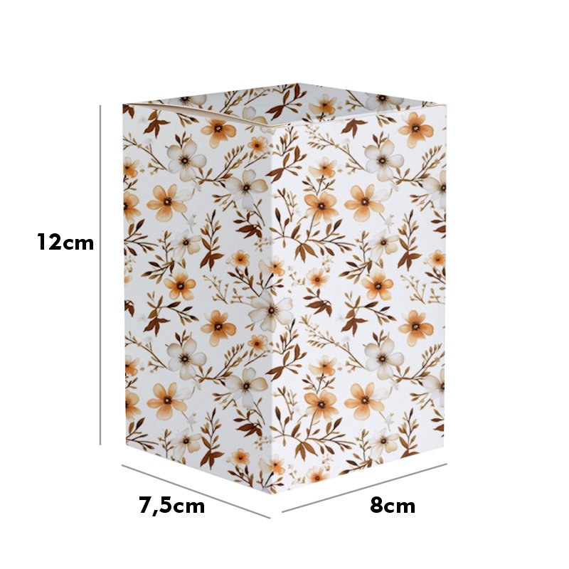 Caixa Floral - COD: 109B – 12x8x7,5cm - 10 unid - Imagem 3