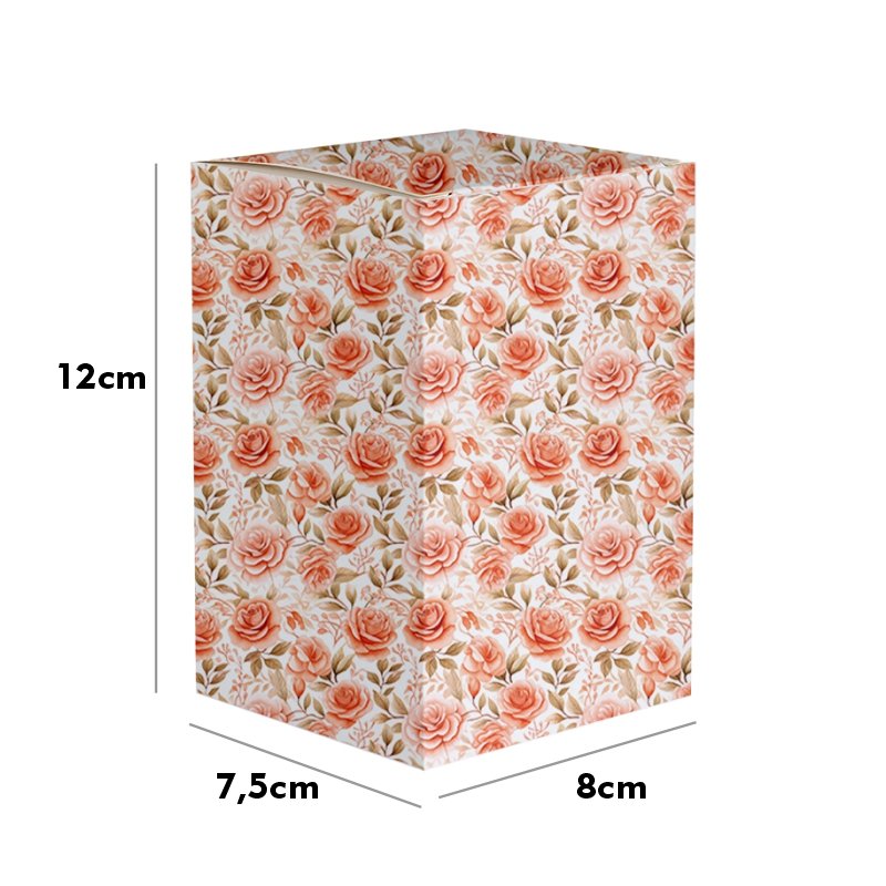 Caixa Floral - COD: 109B – 12x8x7,5cm - 10 unid - Imagem 4