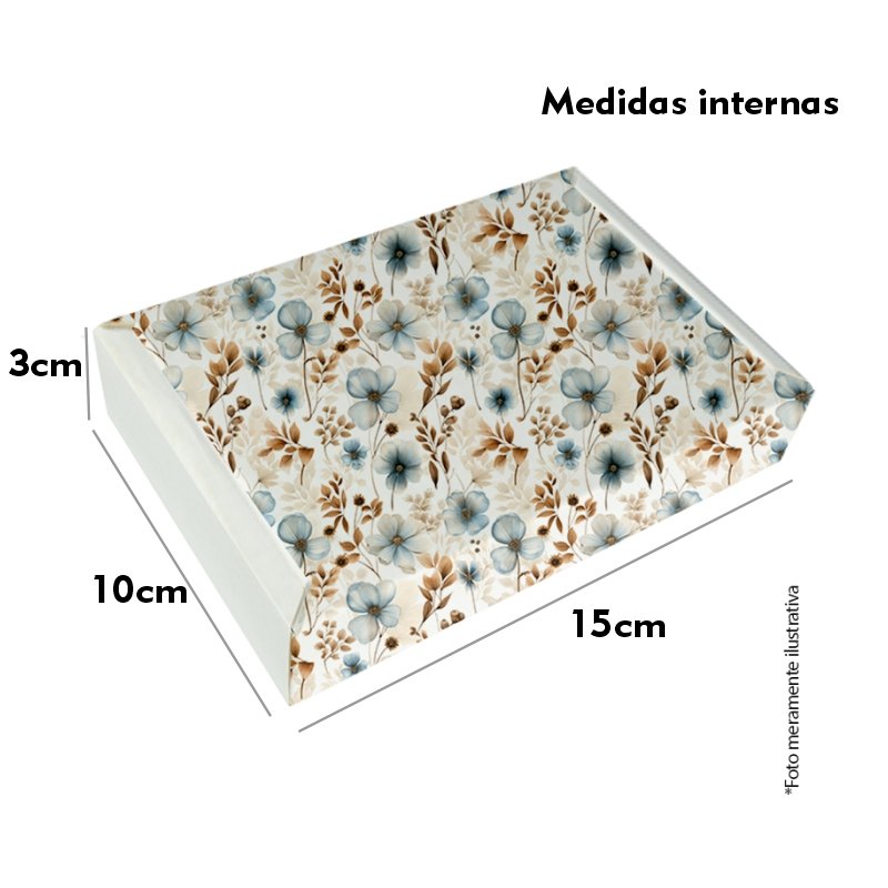 Caixa Moldura Estampada COD: 037K/3 - 3x15x10cm - 10 unid - Imagem 2