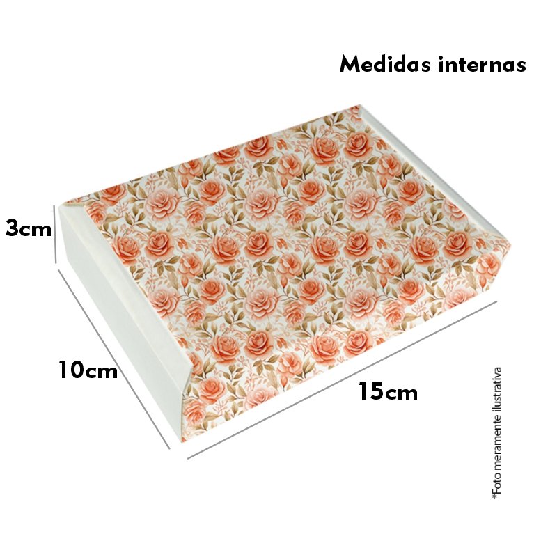 Caixa Moldura Estampada COD: 037K/3 - 3x15x10cm - 10 unid - Imagem 4