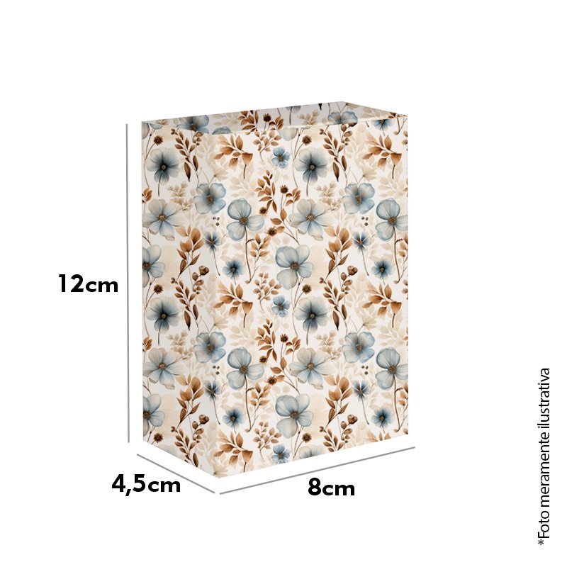 Caixa Floral - COD: 108B - 12x8x4,5cm - 10 unid - Imagem 2