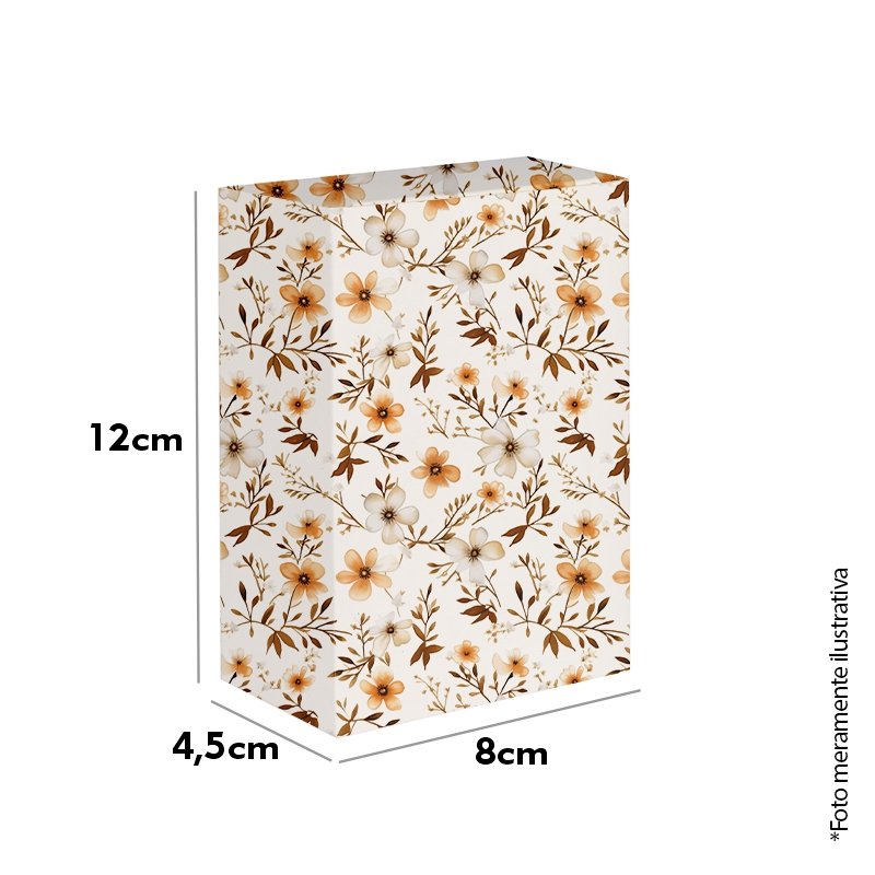 Caixa Floral - COD: 108B - 12x8x4,5cm - 10 unid - Imagem 3