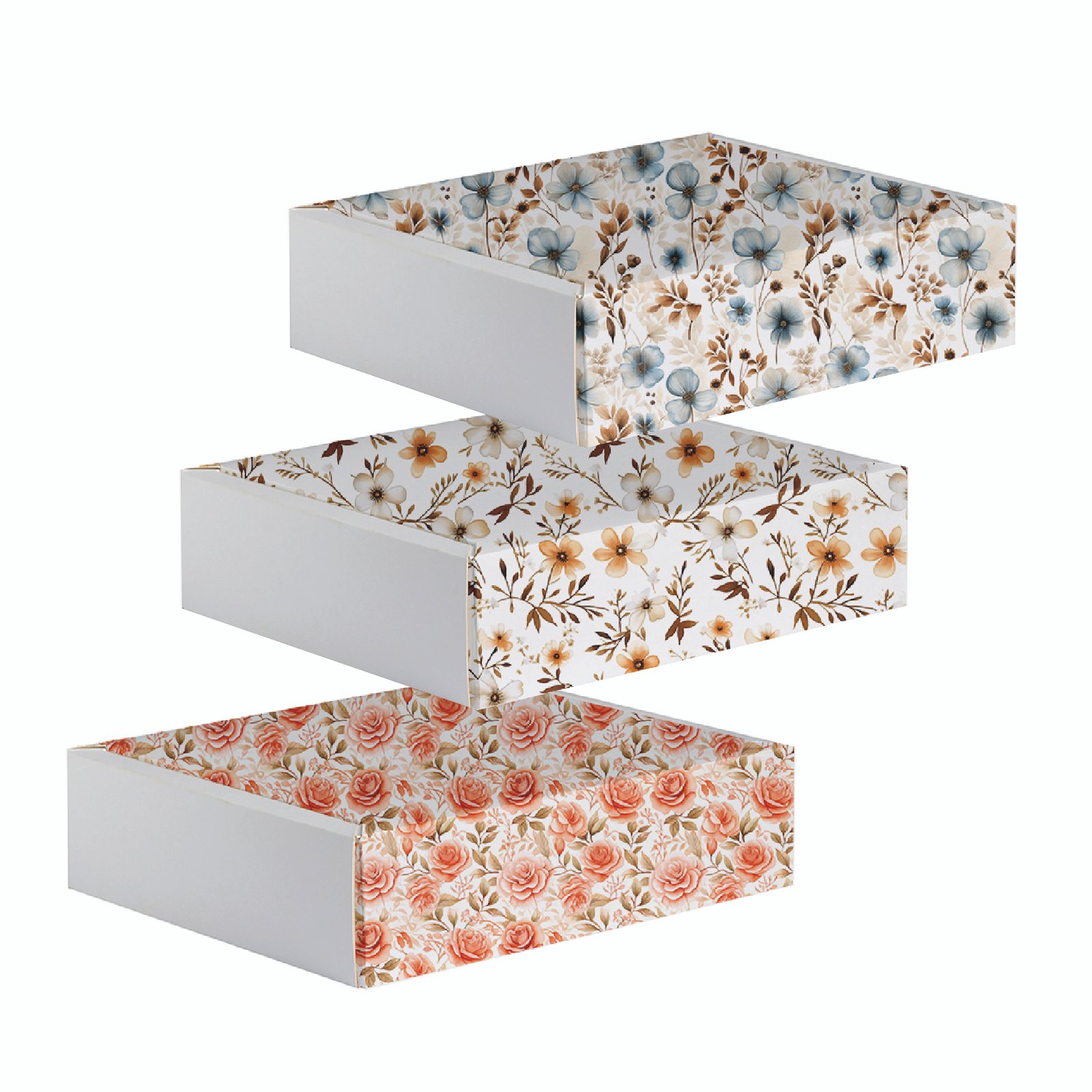 Caixa Moldura Estampada COD: 036K - 5x18x14cm - 10 unid