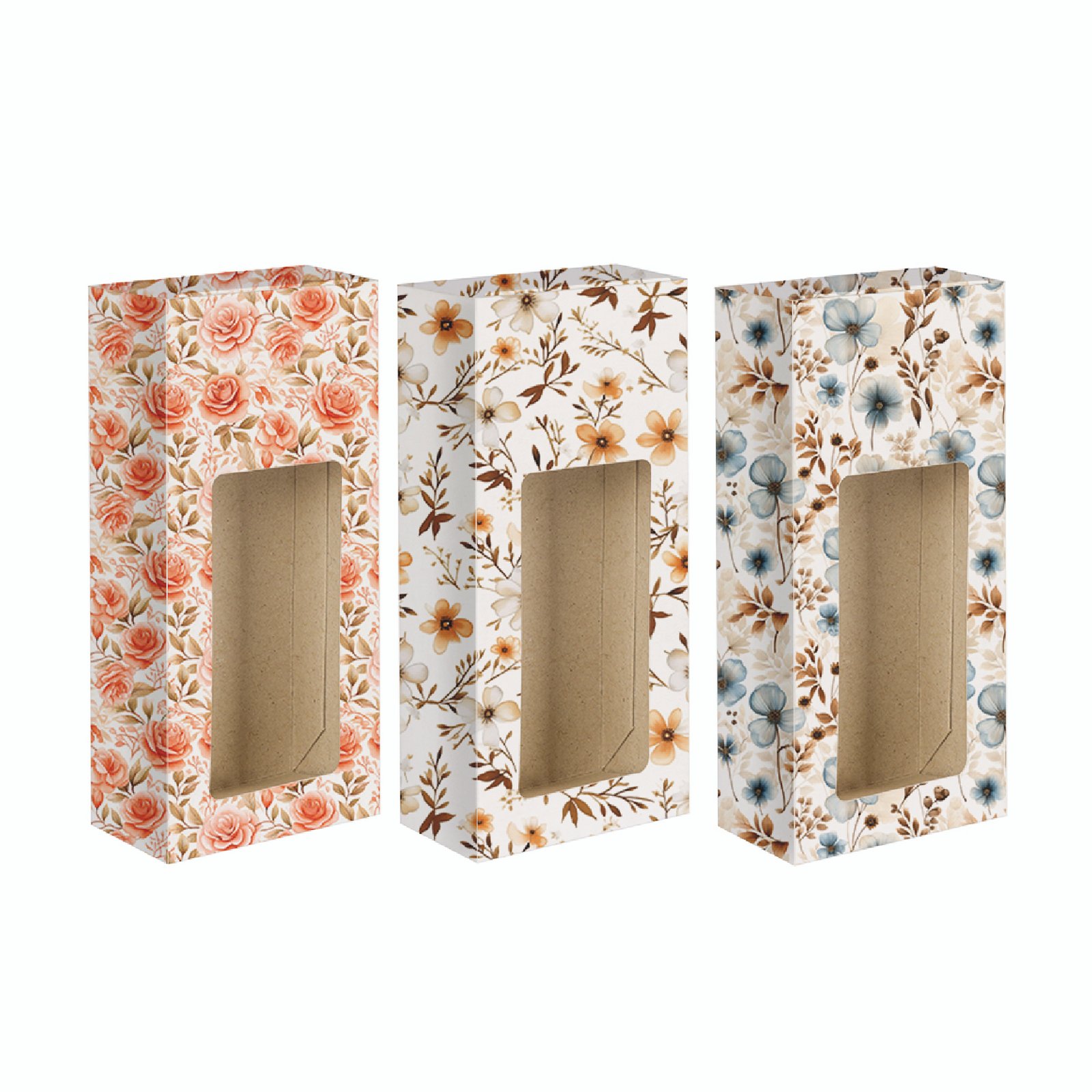 Caixa Floral - COD: 110B/2 - 11,5x5,5x3cm - 10 unid